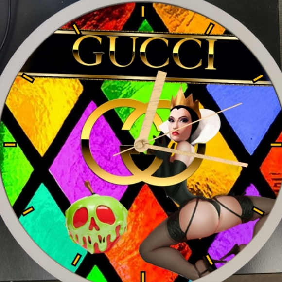 Special Editions Halloween evil Witch led dance light clock - Picture 4 of 5